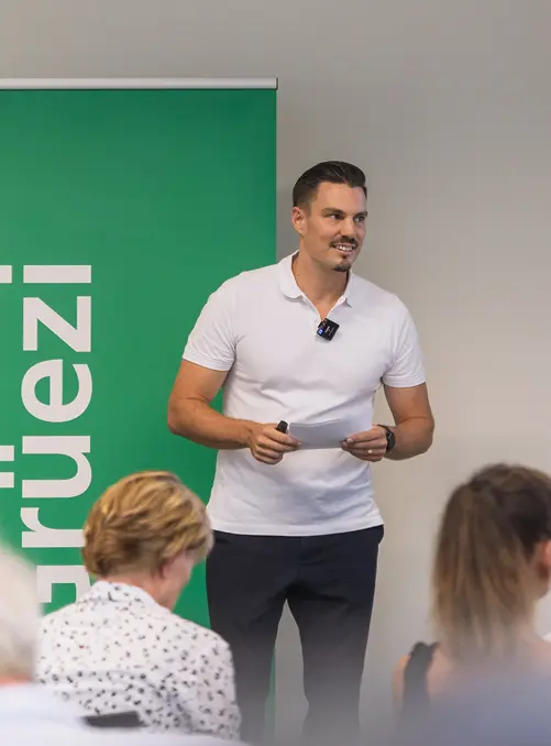 Kostenloser Infoanlass Immobilienverkauf vom Immobilienmakler RL Immo Ramon Lüchinger